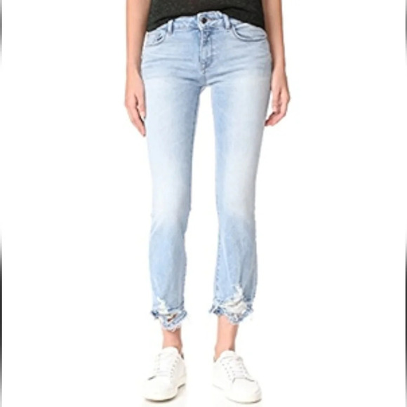 DL1961 Lara Instasculpt Cropped Flare Jeans - Picture 1 of 9